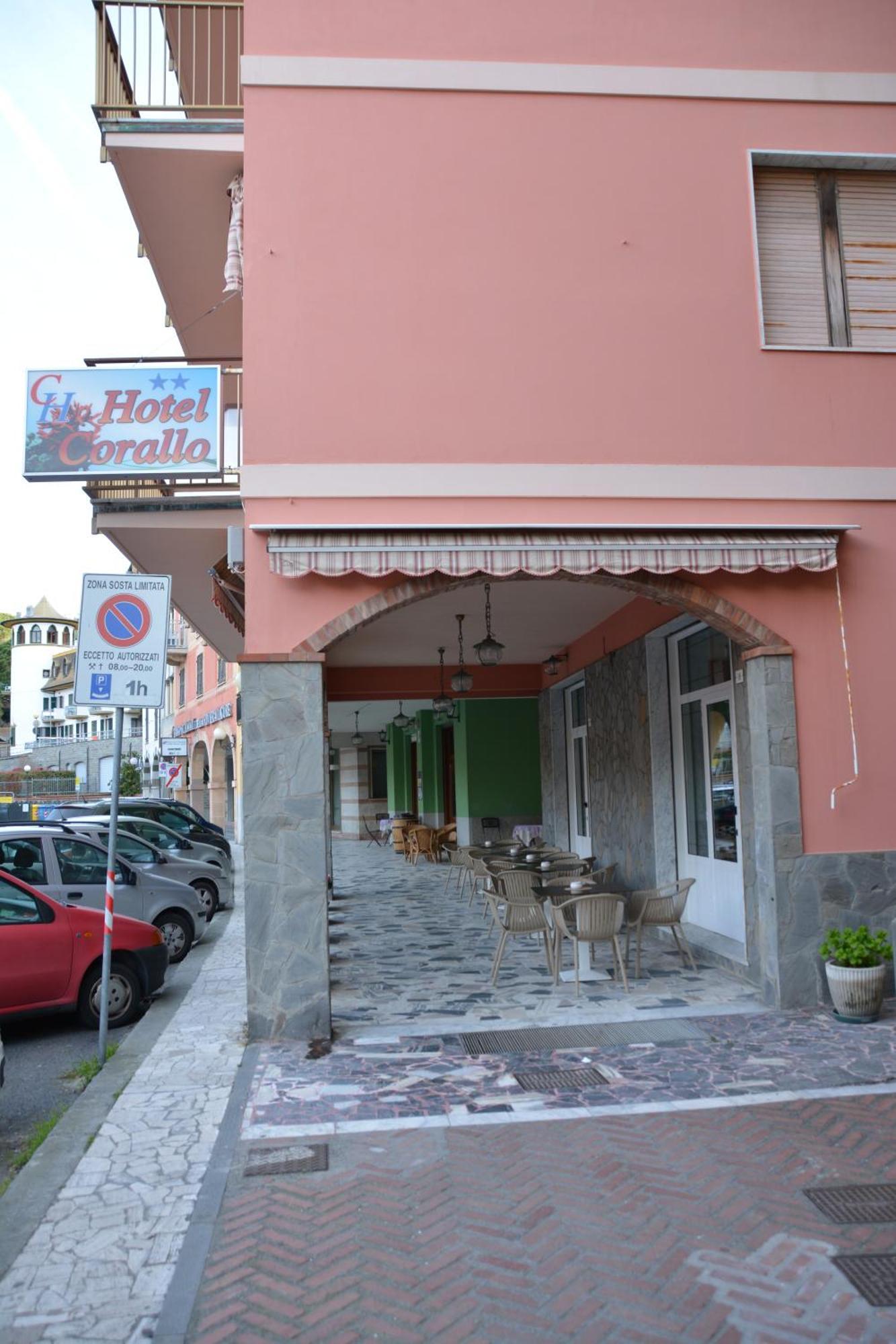 Hotel Corallo Moneglia Bagian luar foto